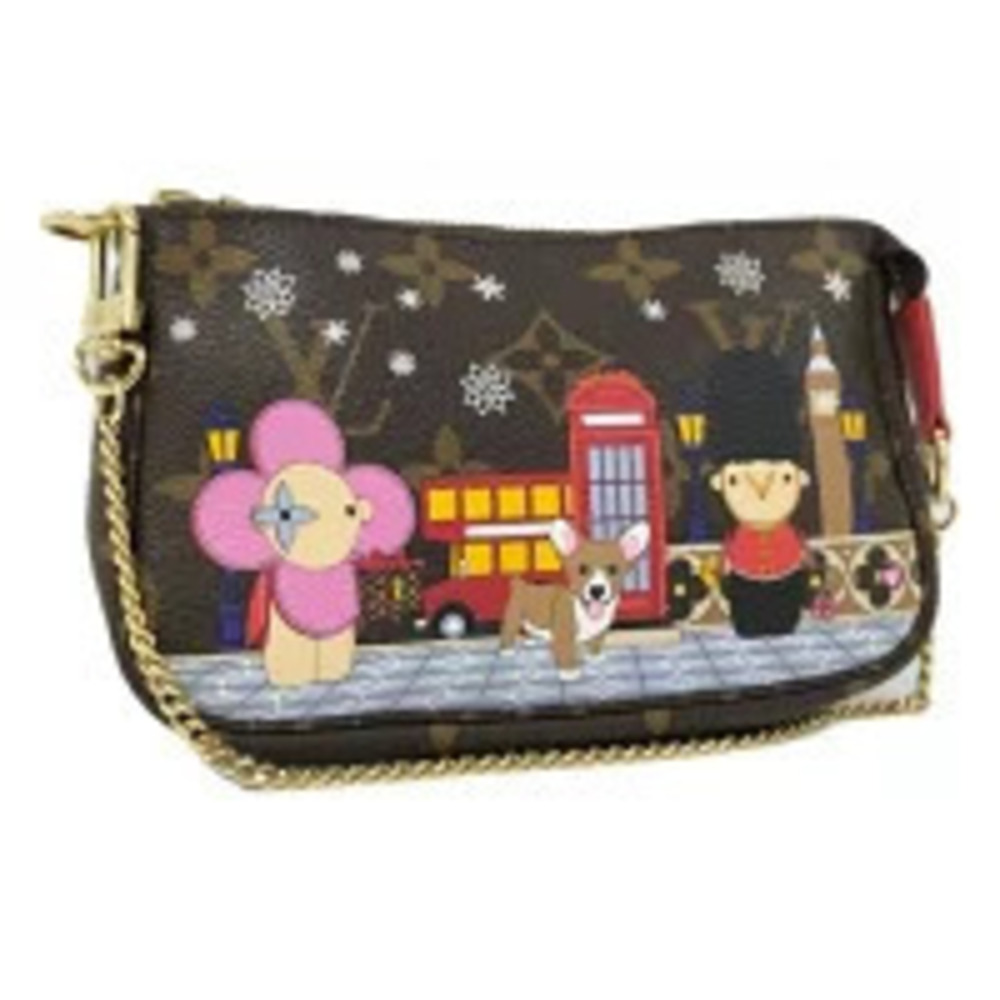 LOUIS VUITTON Accessory Pochette Accessoires Vivienne Monogram